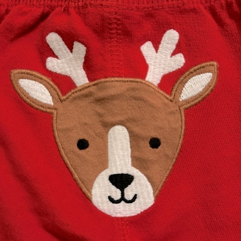 Santa’s little helper with reindeer pants 3 months - Picture 3 of 6